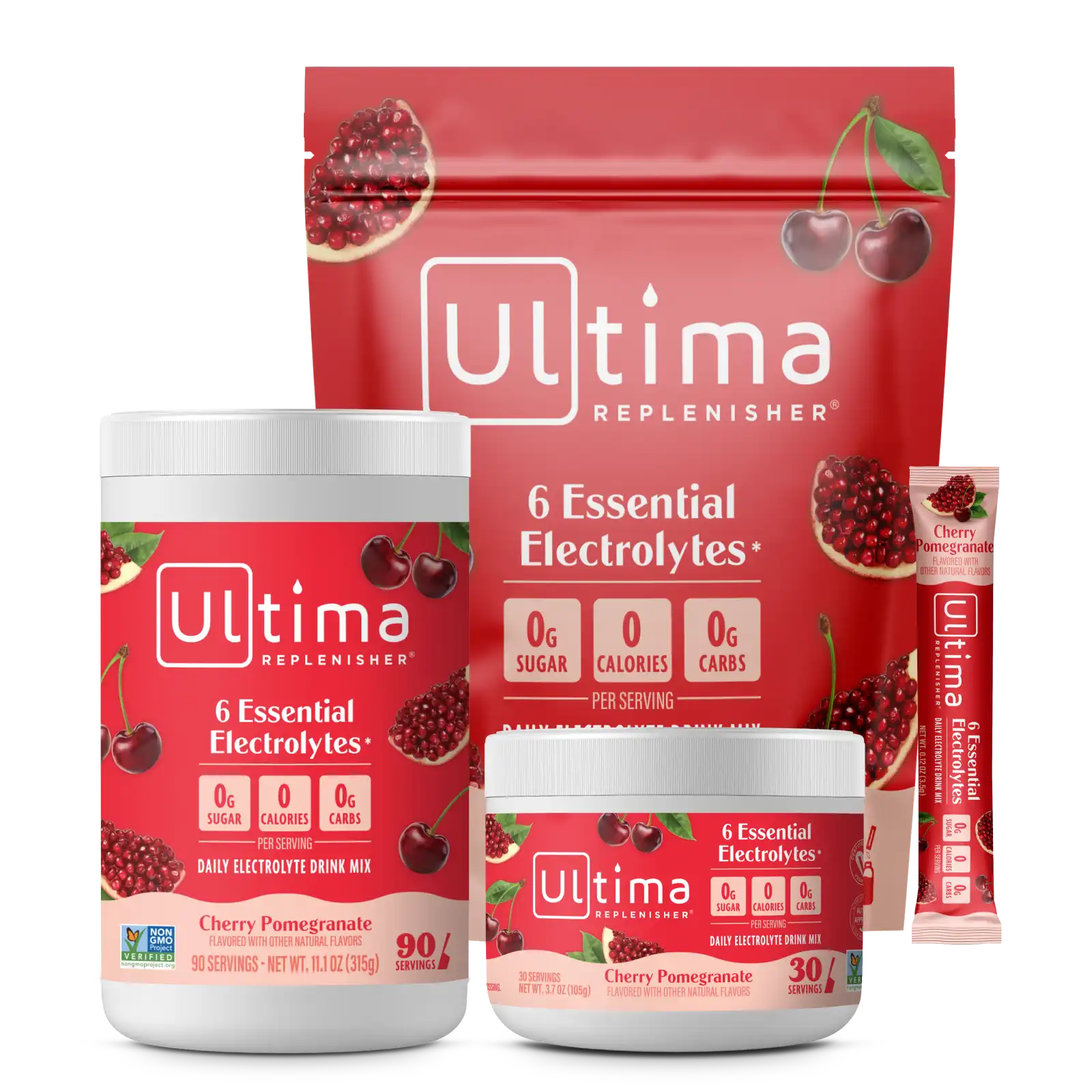 Alternative view of Cherry Pomegranate Daily Electrolyte Drink Mix