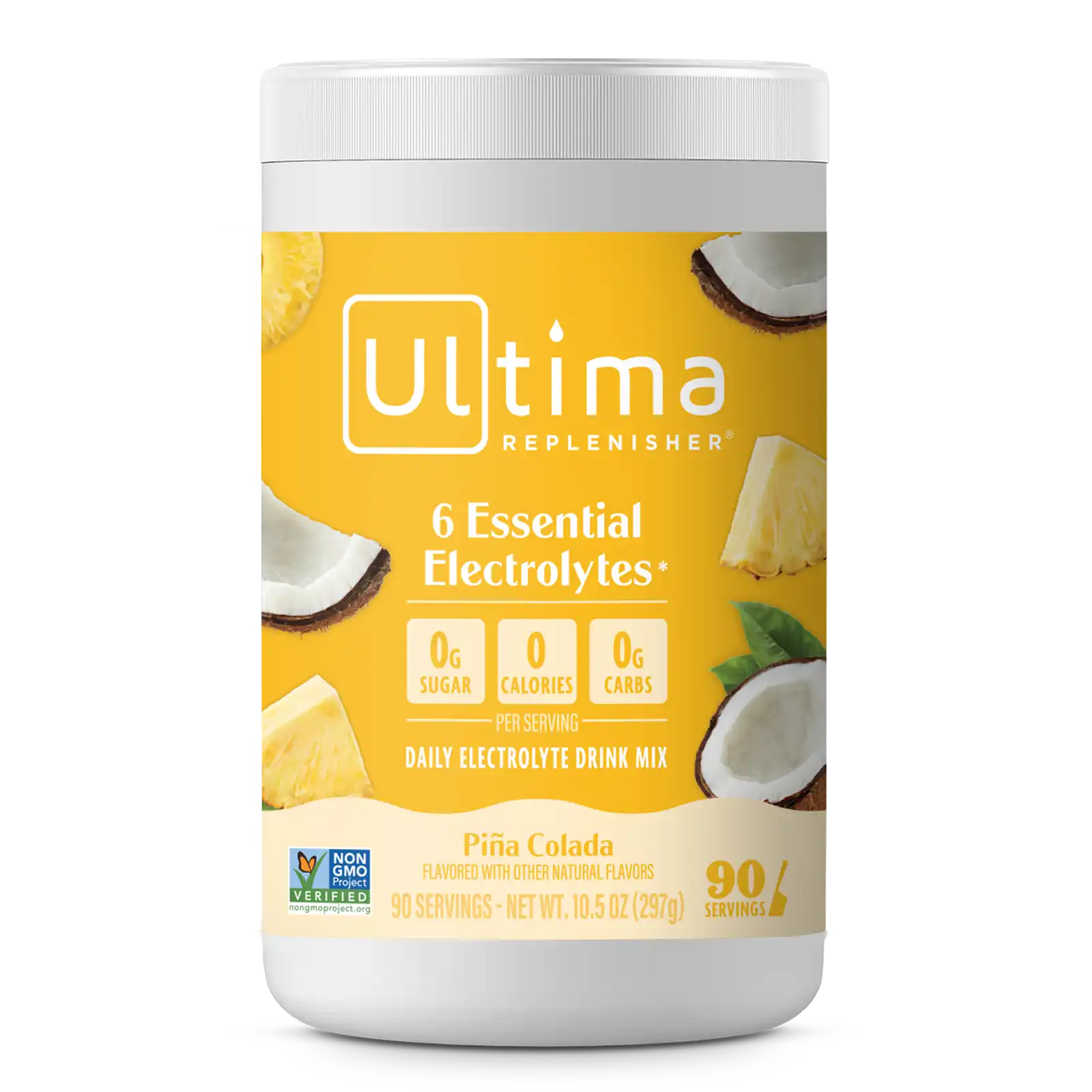 Alternative view of Piña Colada Mocktini Daily Electrolyte Drink Mix