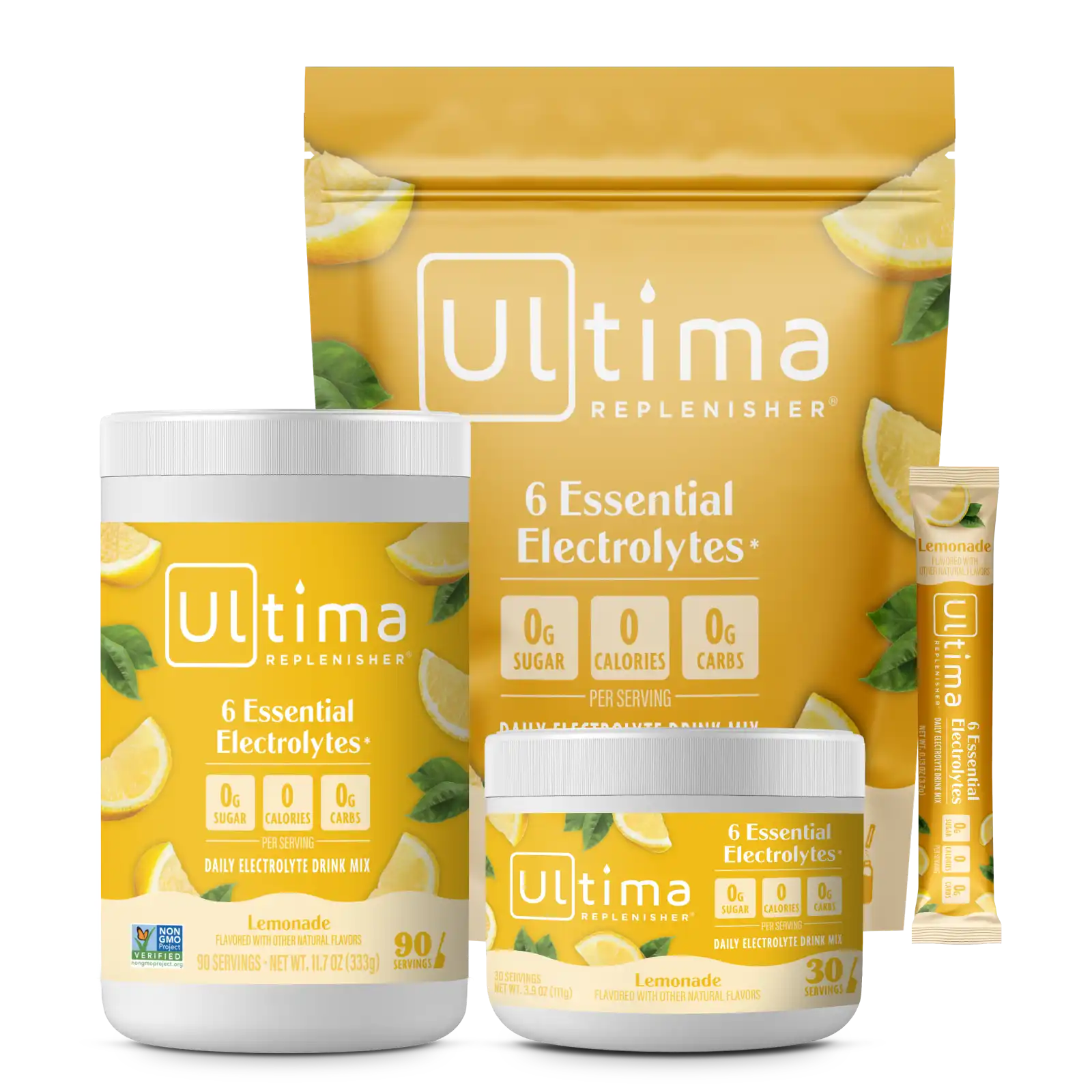 Alternative view of Lemonade Daily Electrolyte Drink Mix